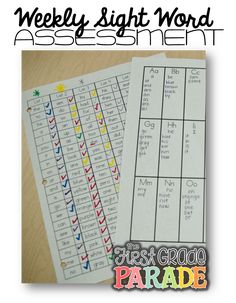 two printable worksheets with words and numbers for the word sight word assignment