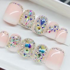 Gummy Jelly, Sparkle Shorts, Gel Press On Nails, Madam Glam, Dnd Gel Polish, Gel Press, Nail Photos, Nails Pink, Nail Designs Glitter