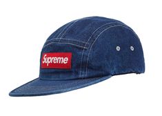 Supreme Washed Chino Twill Camp Cap (SS19) in Denim Supreme Accessories, Mystery Boxes, Hot Sneakers, Mystery Box, Blue Jean, Jordan Retro, Adidas Yeezy, World Of Fashion, Trading Cards