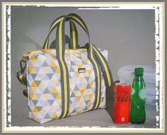 Diy Couture, Lunch Bag, Diaper Bag, Duffle Bag