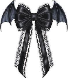 Black Bow Png, Gothic Png, Gothic Coquette, Black Coquette, Coquette Bow Png, Halloween Bows, Bow Png, Halloween Bat, Coquette Bow