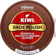 PRICES MAY VARY. KIWI Shoe Polish is the World’s Number One Selling Classic Shoe Polish for leather shoes Provides shine, nourishment and proven long-lasting water protection Superior stain and scuff coverage For leather boots and shoes, not intended for use on patent leather, suede, or nubuck KIWI Shoe Polish is the World’s No. 1 Selling Classic shoe polish for leather shoes. It provides your leather shoes with shine, nourishment and protection, while them proven long-lasting water protection. Shiny Shoes, Shoe Polish, Cream Shoes, Shoe Repair, Online Grocery Shopping, Clean Shoes, Tin Can, Classic Shoes, Brown Shoe