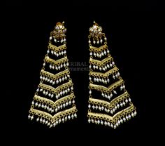 22karat yellow gold handmade amazing Punjabi style drop dangling stud earring, best gifting brides wedding jewelry from India. Weight-19.730 grams approx. Metal-22 k yellow gold . Length-9 cm approx. Width-3 centimeters approx. Stamped-22kt/916 hallmarked. Condition-excellent condition, brand new. for more information please see the photo's gold jewelry is handmade designer jewelry. so, there can be slight difference in size and weight of the article in the comparison of the description. 22k Gold Chandelier Dangle Earrings For Wedding, Wedding 22k Gold Chandelier Earrings With Dangle, 22k Gold Tilla Earrings For Wedding, 22k Gold Chandelier Earrings For Weddings And Festivals, Yellow Gold Drop Danglers For Wedding, Festive 22k Gold Chandelier Earrings For Wedding, Wedding Chandelier Earrings In 22k Gold, Temple Style Chandelier Earrings For Reception, 22k Gold Drop Chandelier Earrings For Wedding