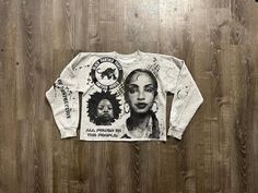 Sade Adu make art not war heavy metal Y2K hand painted custom made silk screen gray cropped heavy weight sweatshirt Sade Adu, Black Panther Party, Vintage Champion, Champion Sweatshirt, Custom Sweatshirts, Make Art, Heavy Metal, Design Studio, Screen Printing