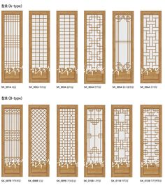 the different types of windows and doors