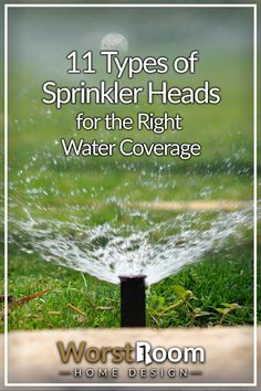 types of sprinkler heads Sprinklers For Garden, Garden Sprinkler Ideas, Front Yard Bench, Gardening Front Yard, Home Sprinkler System, Above Ground Sprinkler System, Homemade Sprinkler, Sprinkler System Design, Sprinkler System Diy