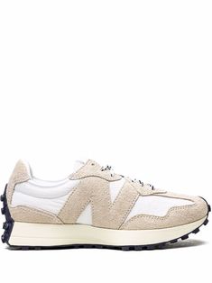 Shop New Balance 327 low-top sneakers with Express Delivery - FARFETCH New Balance High Tops, New Balance 327, New Balance Sneakers, New Balance Shoes, Blue Suede, Retro Look, Online Shopping Clothes, Sneakers White, Golden Goose Sneaker