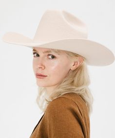 From coffee dates to country music festivals, the Teddy Cattleman Hat has you covered. With a true cattleman crown + wide western brim, this classic cowgirl hat is sure to stand out in a crowd. May we suggest taking Teddy up a notch? Shop Western bands + your favorite hat trims to make the look your own! Bands pictured are sold separately HERE! Cattleman Hat, Men Hats Styles, Classic Cowgirl, Country Music Festival, Flat Brim Hat, Western Hat, Coffee Dates, Cowgirl Hat, Band Pictures