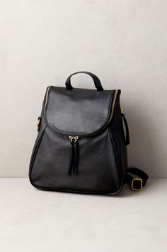 Florence Argentine Leather Backpack Purse Black Backpacks, Small Backpack Purse, Small Leather Backpack, Purse Trends, Work Backpack, Leather Backpack Purse, Black Leather Backpack, Purse Styles, Small Backpack