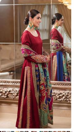 Pakistani Formal Dresses, Nikkah Dress, Pakistani Wedding Outfits, Pakistani Fashion Party Wear, Salwar Kamiz, Pakistani Dresses Casual, Ayeza Khan, Bridal Dress Design, Designer Party Wear Dresses