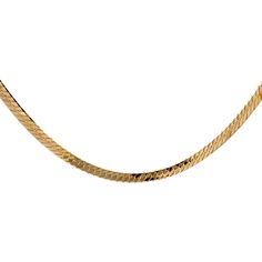 30 Inch Herringbone Collar Necklace in 14k Yellow Gold Formal Polished Snake Chain Necklace, Luxury Polished Snake Chain Necklace, Polished Snake Chain Necklace For Formal Occasions, Classic Yellow Gold Snake Chain Necklace For Formal Occasions, Classic Formal Yellow Gold Snake Chain Necklace, Luxury Yellow Gold Herringbone Necklace With Gold Chain, Formal Herringbone Necklace With Adjustable Chain, Modern Yellow Gold Snake Chain Necklace, Luxury Gold Snake Chain Necklace