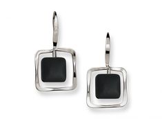 A square stone inside a square polished frame -a simple design with synergy! The beach, the office, or a night on the town are all fitting venues for these lovely earrings. Black Onyx Earrings, Square Stone, Onyx Earrings, Lovely Earrings, Black Onyx, Simple Design, The Office, Sale Items, Simple Designs