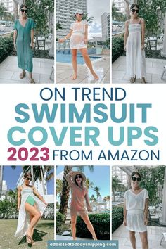 Elevate your beach style with the best Amazon swim cover-ups for 2023. Discover fashionable and versatile options, from crochet dresses to white button-up kimonos. Explore various patterns, including black knit pants and linen skirts, perfect for creating an aesthetic beach outfit. Find the perfect cover-up to complement your swimwear and express your unique style with these Amazon fashion finds. Black Knit Pants, Linen Skirts, White Linen Skirt, Amazon Fashion Finds