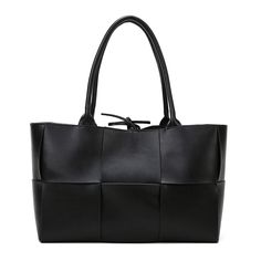 Color: Black Black Square Bags For Fall, Casual Black Satchel For Daily Use, Trendy Black Satchel With Double Handle, Black Large Capacity Satchel Hobo Bag, Trendy Black Hobo Bag For Office, Black Large Capacity Hobo Satchel Bag, Black Large Capacity Shoulder Bag For Office, Trendy Black Double Handle Satchel, Large Capacity Black Shoulder Bag For Office