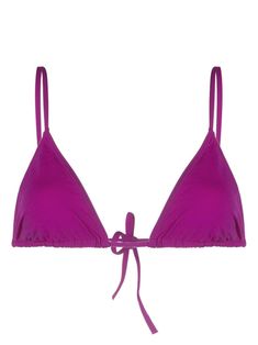 purple stretch-design triangle cup rear tie fastening spaghetti straps Be mindful to try on swimwear over your own garments. Design Triangle, Wedding Guest Looks, Be Mindful, City Dress, Demi Fine Jewelry, Summer Beach Wear, Purple Hues, Ski Wear, Lady Dior