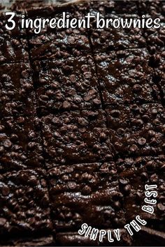 closeup of chocolate brownies on a baking sheet