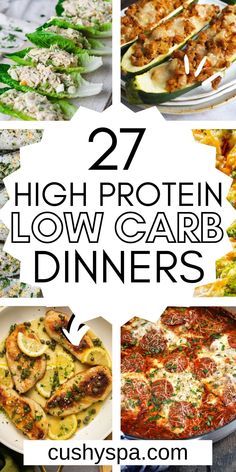 high protein low carb dinner ideas