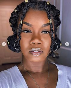 Gel Hairstyles Women Natural Hair Short, Natural Hair Jewelry Hairstyles, Natural 4c Hairstyles Ideas Protective Styles, Caribbean Hairstyles Black Women, Vacation Natural Hairstyles Black Women, Cute Short Natural Hairstyles 4c No Gel, Hair Clip Hairstyles Locs, Easy Afro Hairstyles Natural, Fancy Natural Hairstyles Black Women