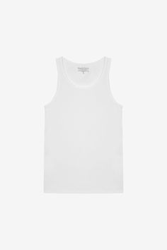 Bread & Boxers classic ribbed tank top in a 2-pack. Soft organic cotton with a touch of stretch. 97% Organic Cotton, 3% elastane. Model is 6"1' tall and is wearing size M.Designed in Sweden. Produced in Turkey.Chest sizing:Small 37-38"Medium 39-40"Large 41-42"X-Large 43-44" CAREMachine wash cold, hang dry. BRAND NOTESBread & Boxers creates simple, comfortable and functional briefs, boxer briefs, boxer shorts and other everyday basics crafted from the best organic cotton fabrics with a great fit Basic Solid Cotton Tank Top, Fitted Basic Tank Top For Loungewear, Classic Solid Tank Top For Everyday, Classic Solid Color Tank Top For Everyday, Classic Everyday Tank Top, Classic Seamless Everyday Tank Top, Classic Everyday Seamless Tank Top, Ribbed Cotton Cami Top, Basic Everyday Cotton Tank Top