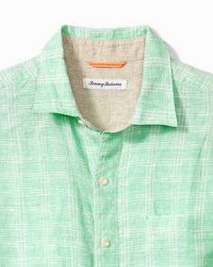 This airy linen button-up embodies that island lifestyle with its lightweight, breezy silhouette. The plaid-inspired texture adds a little touch of luxury to your everyday. 100% linen. Machine wash cold with like colors on gentle, tumble dry low. Non-chlorine bleach if needed. Warm iron. Can also dry clean. Craig collar. Rounded patch pocket. Shirttail hem. ST325395 Island Lifestyle, Island Life Style, Tumble Dryer, Preppy Style, Linen Shirt, Patch Pocket, Bleach, Button Up, Dry Clean