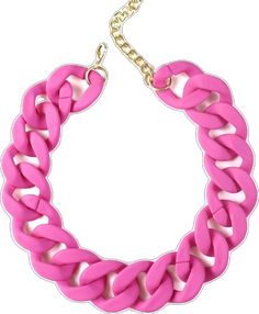 Trendy Pink Chain Link Necklace, Pink Chunky Link Chain Jewelry, Pink Chunky Chain Link Jewelry, Pink Chunky Chain Link Necklace, Trendy Pink Jewelry With Chain Strap, Pink Chunky Chain Necklace, Lock Necklace, Star Chain, Customized Jewelry