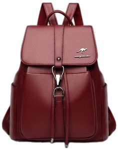 Trendy Faux Leather Backpack For School, Casual Faux Leather School Backpack, Casual Faux Leather Backpack For School, Casual Faux Leather Backpack For Travel, Trendy Faux Leather Backpack, Casual Faux Leather Satchel Backpack, Trendy Faux Leather Shoulder Backpack, Casual Faux Leather Backpack With Adjustable Strap, Trendy Leather School Backpack