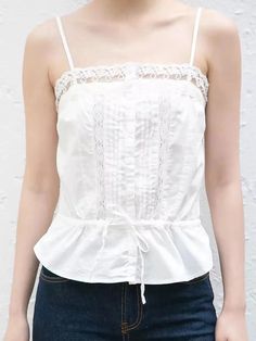 SPECIFICATIONSBrand Name: NoEnName_NullElasticity: Slight StrechFabric Type: BroadclothMaterial: COTTONPattern Type: SolidAge: 18-24Style: SweetClothing Length: regularOrigin: Mainland ChinaCN: GuangdongDecoration: LaceModel Number: E264Gender: WOMENTops Type: CAMISItem Type: topsPlace Of Origin: China (mainland)tank tops: tanks, y2k clothes,tops,y2k, crop top women, tops women, camis topstops: y2k top, t shirt women, vintage clothes, tops aesthetic, women clothing,women tops,women clothingClothes: tops women, vintage clothes, crop top women, blouses, clothes, sleeveless topDesign Style: streetwear y2k, vintage, y2k streetwear, harajuku, kawaii, y2k,slim White Vacation Top With Straps, White Tops With Straps For Vacation, Casual White Tops With Straps, Casual White Top With Straps, Vacation White Top With Straps, White Strapped Tops For Summer, White Strappy Tops For Summer, Spring White Tank Top With Straps, White Tank Top With Straps For Spring