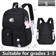 Brand Name: YK-LeikOrigin: CN(Origin)Main Material: PolyesterClosure Type: zipperType: BackpackItem Weight: 0.7kgMaterial Composition: nylonItem Height: 44cmPattern Type: SolidModel Number: 0367Gender: GirlsItem Width: 13cmItem Length: 31cmItem Type: School Bags Unique Backpacks, Backpack Pattern, Backpack Material, Student Bag, Childrens Backpacks, School Bags For Girls, Waterproof Backpack, School Bags For Kids, Pencil Bags