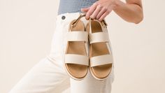 Nisolo Sandals, Summer Beige Sandals With Cork-bed Midsoles, Beach T-strap Sandals With Flat Leather Sole, Flat T-strap Sandals With Leather Sole For Beach, Beige T-strap Sandals With Removable Insole For Beach, Flatform Sandals, Sport Sandals, Perfect Pair