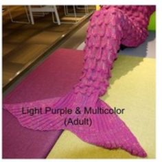 Nwot Purple Fuchsia Hand Crocheted Adult Size Blanket. High Quality Crochet. Purchased Here And Never Used! Very Pretty #Mix# Knitted Mermaid Tail, Pink Images, Most Beautiful Images, Mermaid Blanket, Handmade Blanket, Weighted Blanket, Love Sewing, New Fashion Trends, Dress For Success