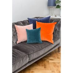 Teal velvet cushions Cushion Combinations