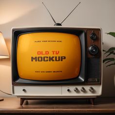 Mockup designs Retro Tv Poster, Tv Overlays For Edits, Old Tv Aesthetic, Tv Graphic Design, Retro Monitor, Tv Template, Television Png, Campaigns Ideas, Tv Illustration