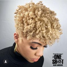 Blond Hair On Black Women, Natural Short Cuts, Big Chop Natural Hair, Short Hairstyles For Black Women, Shaved Hair Designs