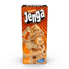 an unopened box of wooden blocks with the word'lenga'on it