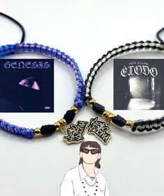 These bracelets are adjustable. High quality charms! If you have any questions please message us! All handmade by us 💜🤍 Life Logo, Mexican Jewelry, Couple Bracelets, Braided Bracelets, Cute Bag, Handmade Shop