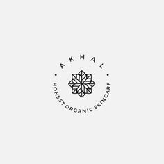 the logo for an organic skin care brand