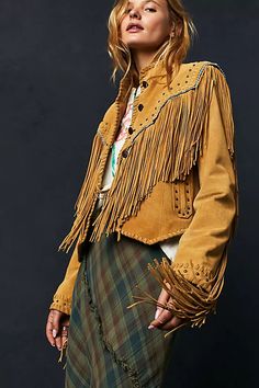 Wild Skies Fringe Jacket | Free People Fall Leather Jacket With Tassels And Long Sleeves, Fall Leather Tassel Outerwear, Leather Tassel Outerwear For Fall, Leather Fringe Outerwear For Fall, Winter Leather Outerwear With Tassels, Fall Leather Outerwear With Fringe, Winter Leather Tassel Outerwear, Winter Leather Jacket With Tassels Long Sleeve, Long Sleeve Leather Jacket For Fall Festivals