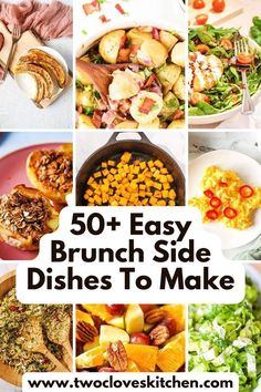 the top 50 easy brunch side dishes to make