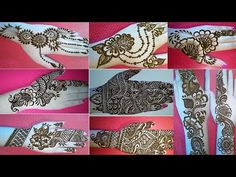 henna designs for hands and feet