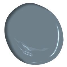 a gray paint with white trim on the top and bottom, in a round shape