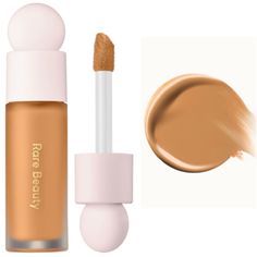 Brand New! Rare Beauty By Selena Gomez Liquid Touch Brightening Concealer Size: 1 Oz / 30 Ml Color: 380w (Medium Tan W/ Warm Golden Undertones) Coverage: Medium Finish: Radiant Formulation: Liquid Skin Type: Normal, Dry, Combination, & Oily What It Is: A Lightweight, Hydrating Concealer With Cake-Free, Medium-To-Full Coverage That Lasts While Brightening Skin With A Radiant Finish. What Else You Need To Know: This Concealer Instantly Hides Blemishes, Dark Circles, & Redness, W/ Buildable Coverag Rare Beauty Concealer Shades, Rare Beauty Brightening Concealer, Rare Beauty Concealer Brush, Rare Beauty Liquid Luminizer Enlighten, Rare Beauty Highlighter Exhilarate, Chanel Eyeliner, Hydrating Concealer, Brightening Concealer, Brightening Skin