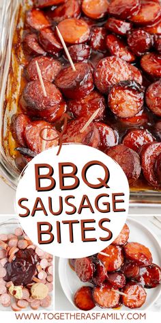 bbq sausage bites are an easy and delicious appetizer