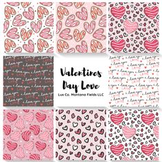 valentine's day love patterns