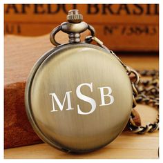 GUARANTEED DELIVERY BEFORE CHRISTMAS! Personalized POCKET WATCH & CHAIN Custom Engraved Pocketwatch Watches Fathers Day Groomsmen Gifts for Him Men Dad Boyfriend Groomsman Gift ▬ 𝗔𝗕𝗢𝗨𝗧 𝗨𝗦 ▬ PrecisionMemory aspires to create moments that last a lifetime with our personalized gifts for him & her. * Ships within 24 Hours. * Designed in Los Angeles, California. * Etsy Star Seller Order & Product Support. * Free 90 Day Returns & Exchanges. Please feel free to reach out to us with any questions. ▬ 𝗣𝗥𝗢𝗗𝗨𝗖𝗧 𝗜𝗡𝗙𝗢𝗥𝗠𝗔𝗧𝗜𝗢𝗡 ▬ Introducing our Custom Engraved Personalized Pocket Watch, a timeless accessory that combines elegance and personalization. Perfect for groomsmen, this exquisite timepiece is expertly crafted with meticulous attention to detail, made of high-quality stainl Stainless Steel Pocket Watch With Round Dial For Gift, Gold Engraved Stainless Steel Pocket Watch, Stainless Steel Pocket Watch As Gift, Personalized Gold Pocket Watch As A Gift, Personalized Gold Pocket Watch As Gift, Classic Engraved Watch Accessories For Gift, Personalized Gold Pocket Watch For Gift, Classic Personalized Watches For Anniversary, Personalized Formal Watches For Father's Day