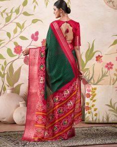 🌷 Unveiling our enchanting Saree Collection! 🌷 When the timeless allure of Chex meets the vibrant elegance of Patola, magic truly unfolds. Elevate your wardrobe with these stunning sarees that blend tradition and style effortlessly. Discover your perfect drape today! #SareeLove #FashionMagic #EthnicElegance #SareeGoals #CulturalChic #StyleInspiration #VibrantTradition #CelebrateHeritage #weareffortlessly ▪️Catalogue : RAJVANSH ▪️Saree Saree Fabric : Tussar Chex Saree Work : Patola Print Wi...