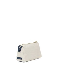 The Small Canvas Pouch | Over The Moon Rectangular Cream Pouch For Travel, Cream Rectangular Pouch For Travel, Cream Rectangular Travel Pouch, Canvas Travel Pouch With Zipper, Rectangular Canvas Travel Pouch, Beige Rectangular Cosmetic Bag For Everyday Use, Cream Rectangular Cosmetic Bag For Everyday Use, Beige Rectangular Cosmetic Bag, Cream Cosmetic Bag For Travel