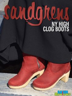 Give your shoe rack an upgrade with New York High boots from @Sandgrens. - SahmReviews.com #spon Sandgrens Clogs, Clog Boots, One Step At A Time, Womens Style, Dansko Professional Clog, Mom Style, Tennis Shoes, Product Reviews, Shoe Rack