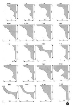 the diagram shows how to measure different angles and heights for each section of the wall