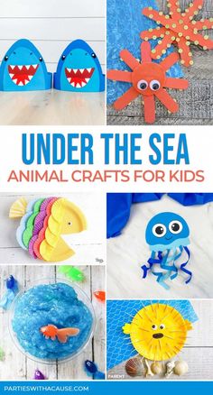 under the sea crafts and activities for kids