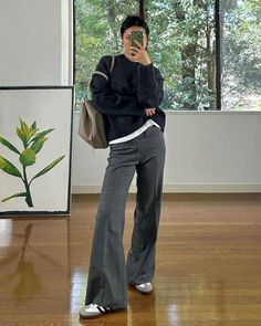 가을 패션, Mode Vintage, Work Attire, Mode Inspiration, Office Outfits, Looks Vintage